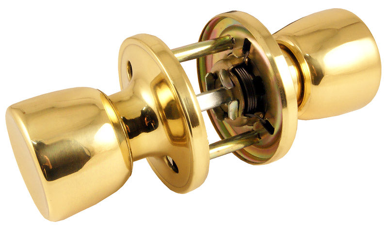 NOVITA 【BRASS】　120 Era Brass Passage Door Knobset – Door Furniture Direct