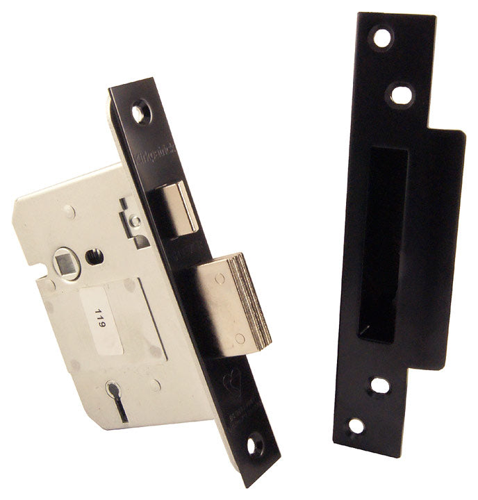 Black 5 Lever BS3621 Mortice Sashlock – Door Furniture Direct