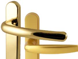 Gold & Brass UPVC and Multipoint Door Handles