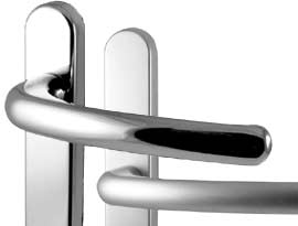 Chrome Silver & Satin UPVC and Multipoint Door Handles