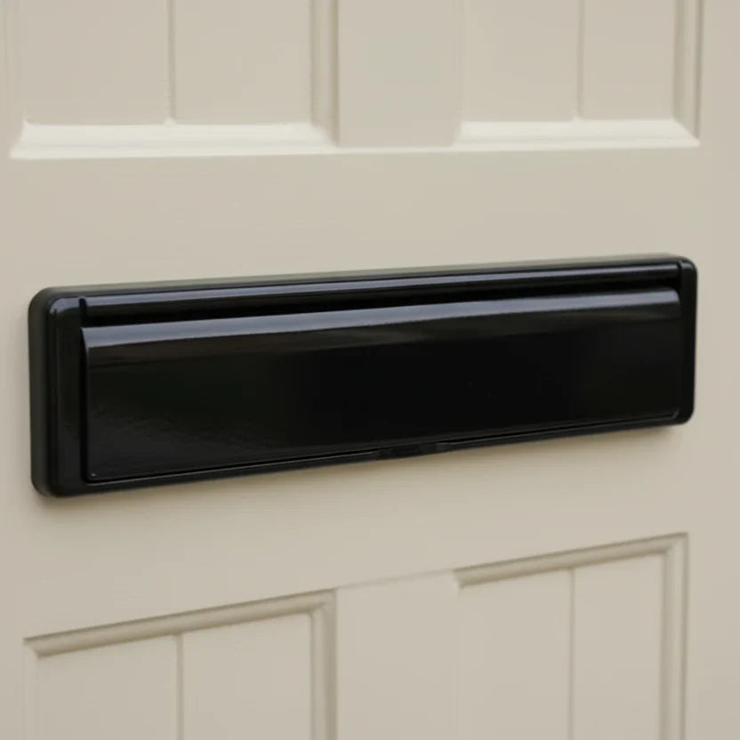Black uPVC Door Furniture