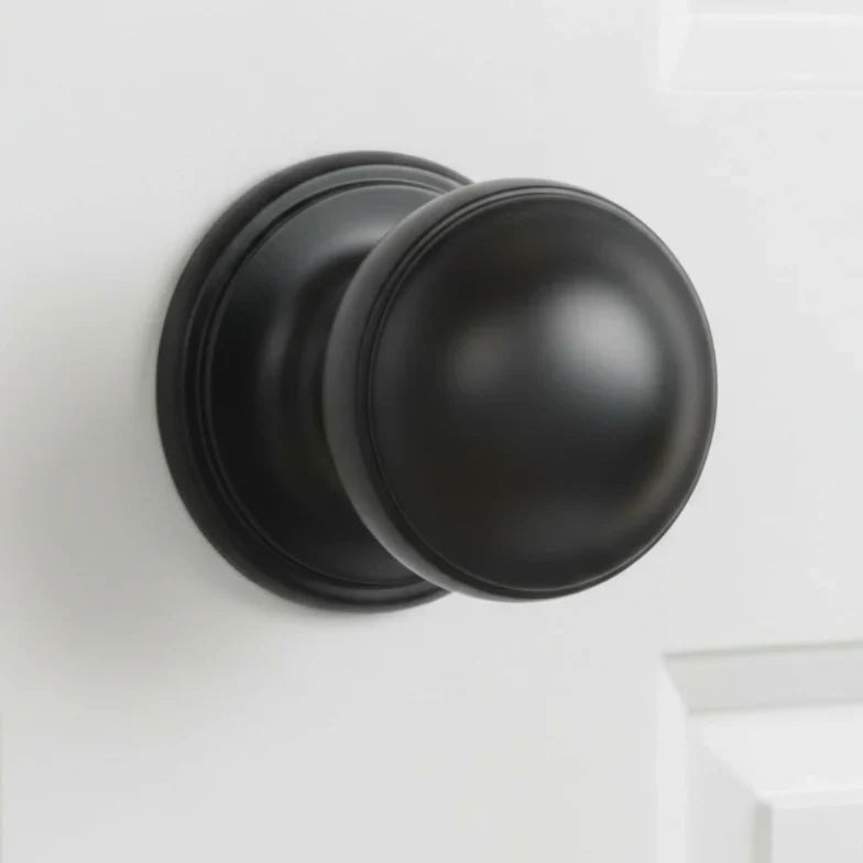 Matt Black Door Knobs