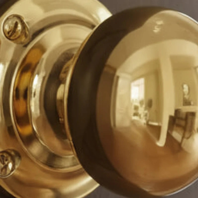 Polished Brass Door Furniture