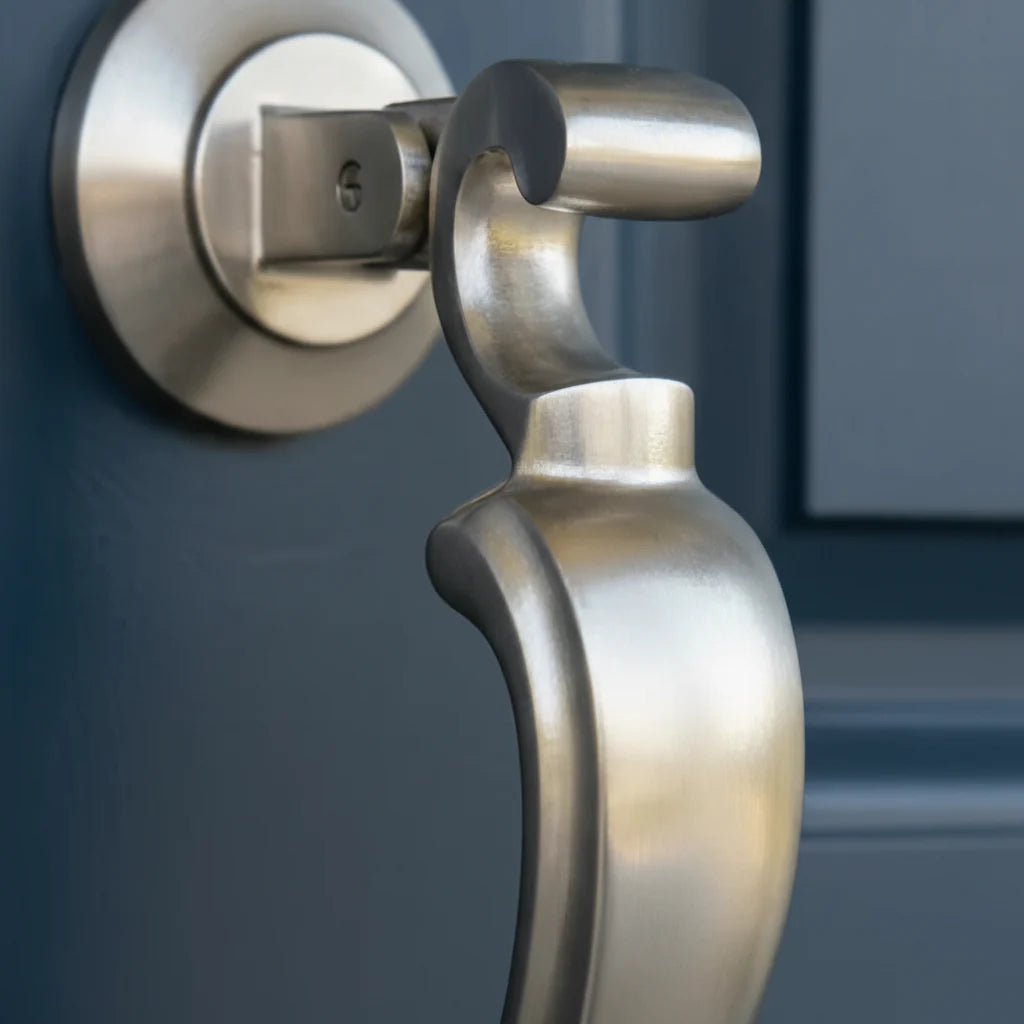 Satin Chrome Door Furniture