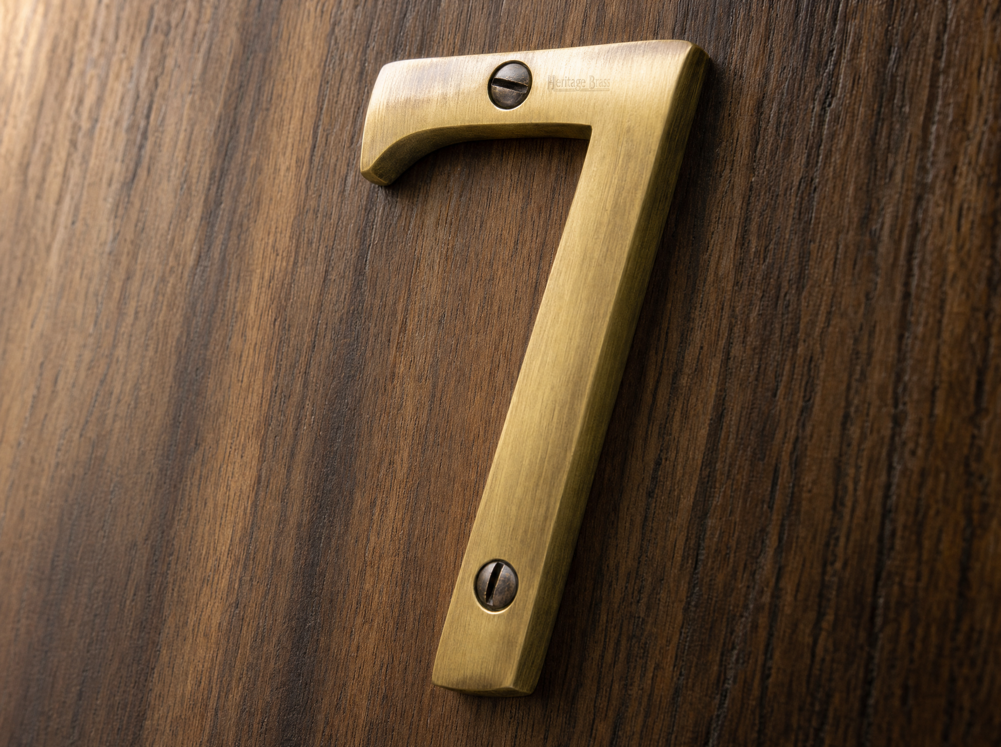 Heritage C1560 Antique Brass 3in (76mm) Numerals 0-9