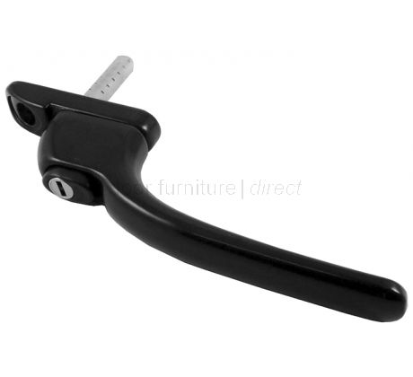 Connoiseur PVCU Locking Window Handle Black