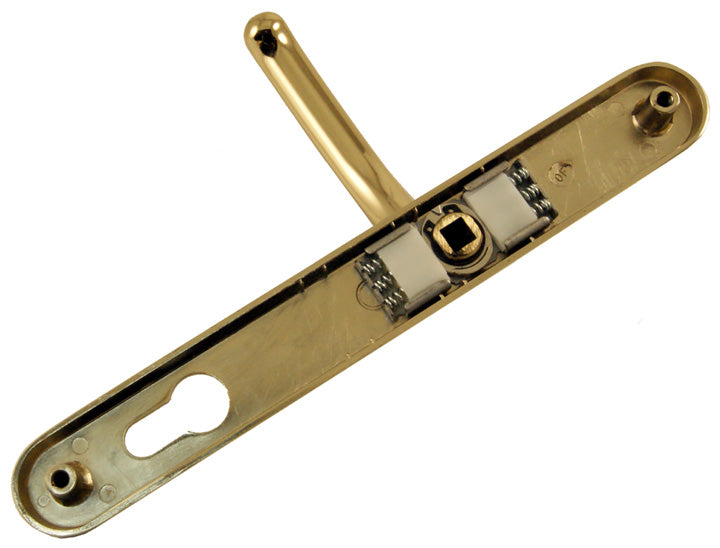 Fab and Fix Balmoral Hardex Gold uPVC Door Handles 92mm Centres