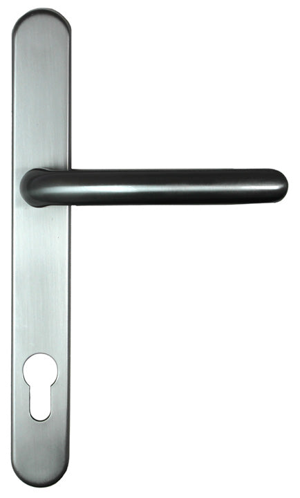 Fab and Fix Balmoral Hardex Graphite uPVC Door Handles 92mm Centres
