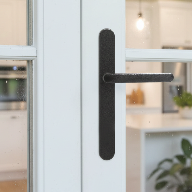 Fab and Fix Balmoral Antique Black uPVC Dummy Door Handles