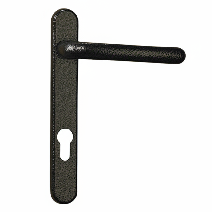 Fab and Fix Windsor Antique Black uPVC Door Handles 92mm Centres