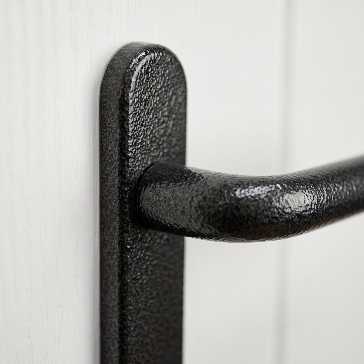 Fab and Fix Windsor Antique Black uPVC Door Handles 92mm Centres