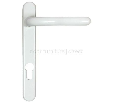 Fab and Fix Windsor White Door Handles 92mm Centres