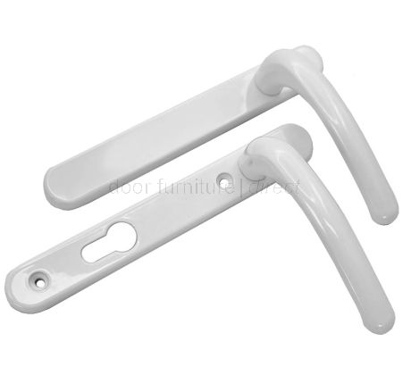 Fab and Fix Windsor White Dummy Door Handles