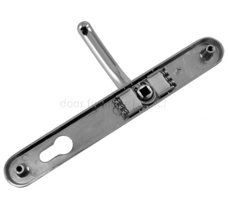 Fab and Fix Balmoral Hardex Chrome uPVC Door Handles 92mm Centres