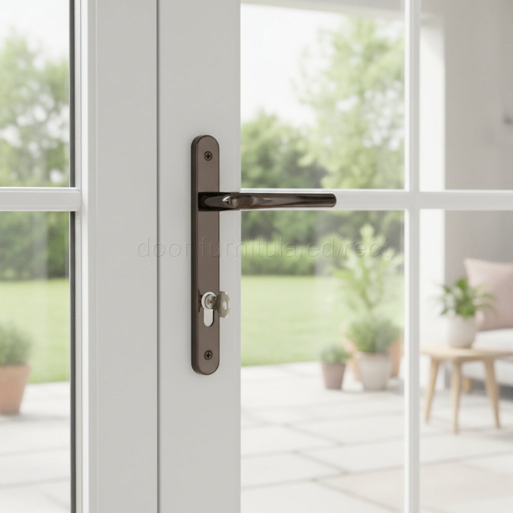 Fab and Fix Windsor Hardex Bronze Door Handles 92mm Centres