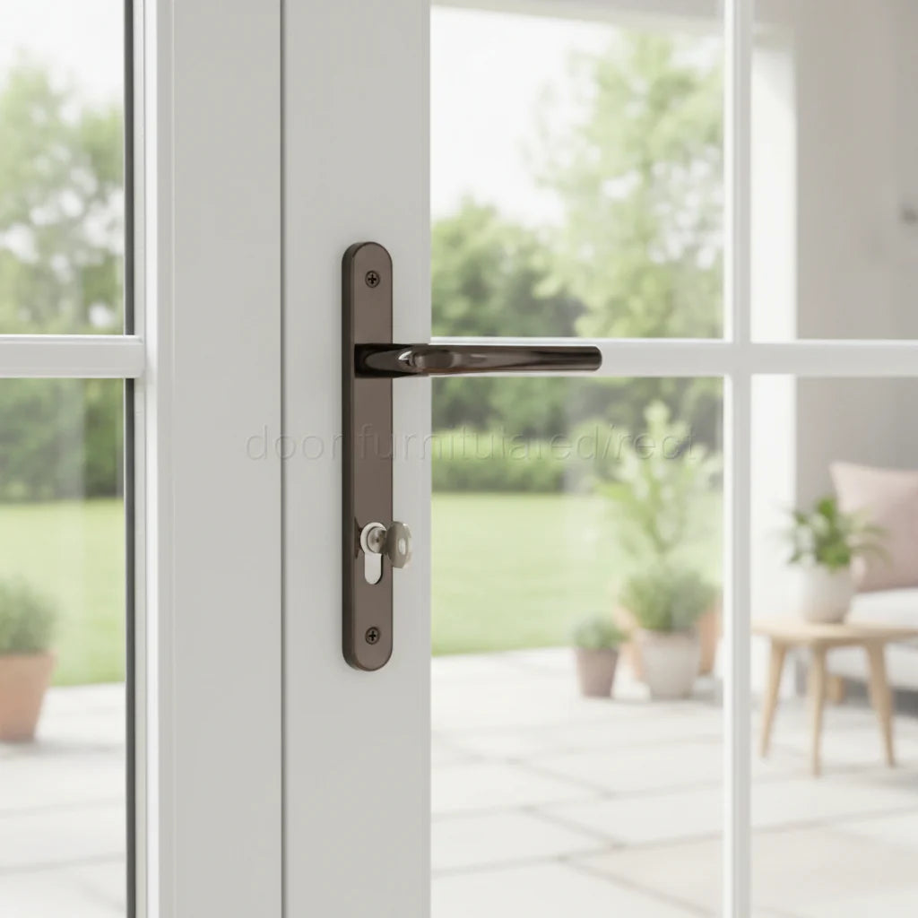 Fab and Fix Windsor Hardex Bronze Door Handles 92mm Centres