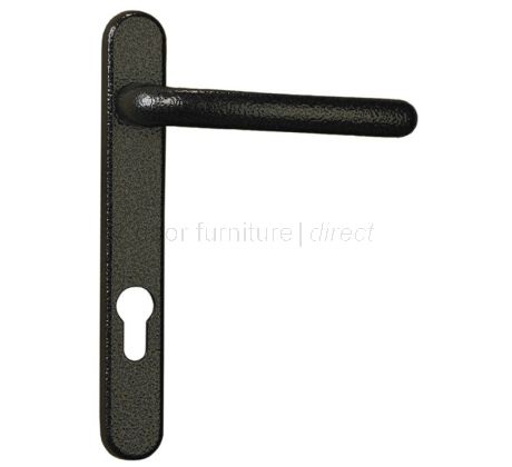 Fab and Fix Windsor Antique Black Door Handles 92mm Centres