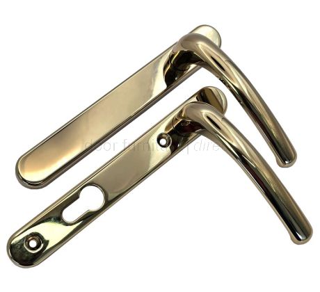 Fab and Fix Windsor Hardex Gold Dummy Door Handles