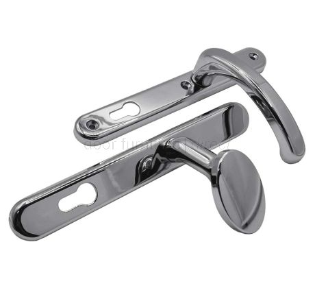 Fab and Fix Hardex Chrome Kensington Lever Pad Handles