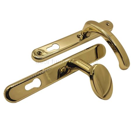 Fab and Fix Hardex Gold Kensington Lever Pad Handles
