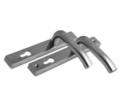Fab and Fix Hardex Chrome Architectural Handles 92mm Centres