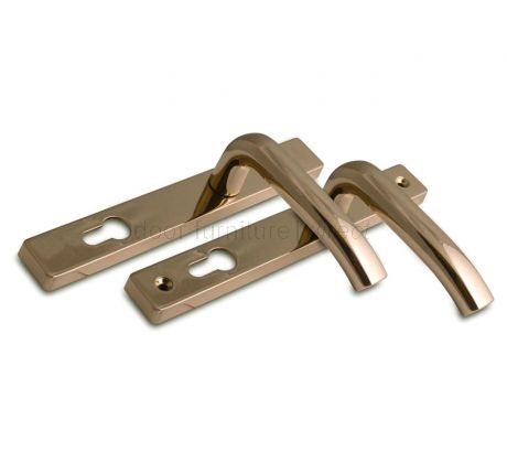 Fab and Fix Hardex Gold Architectural Handles 92mm Centres
