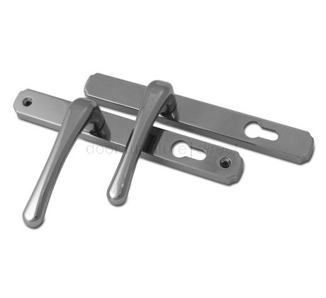 Fab and Fix Heritage Hardex Chrome Door Handles 92mm Centres