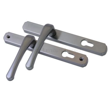Fab and Fix Heritage Hardex Graphite Door Handles 92mm Centres