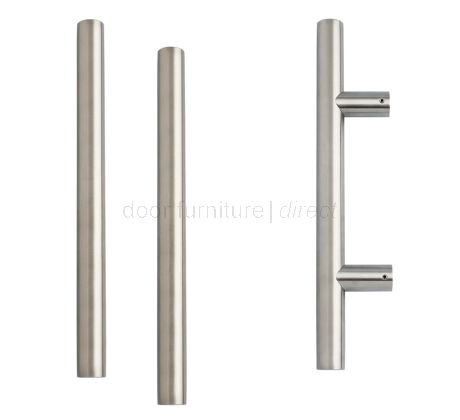 316 Stainless Steel Inline Back to Back Bar Handles 1000mm