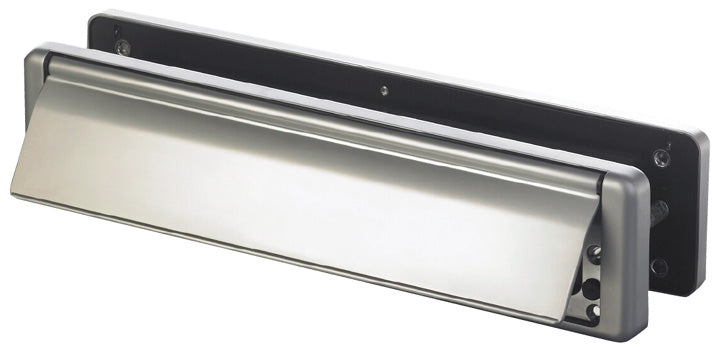 Fab and Fix Nu Mail Telescopic uPVC Letter plate 310x76mm Premium Satin