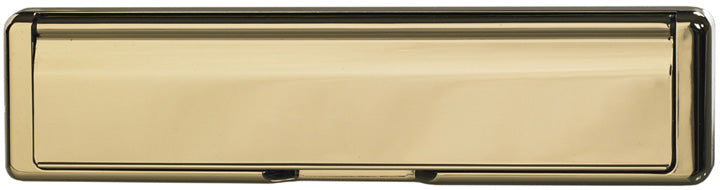 Fab and Fix Nu Mail Telescopic uPVC Letter plate 310x76mm Hardex Gold