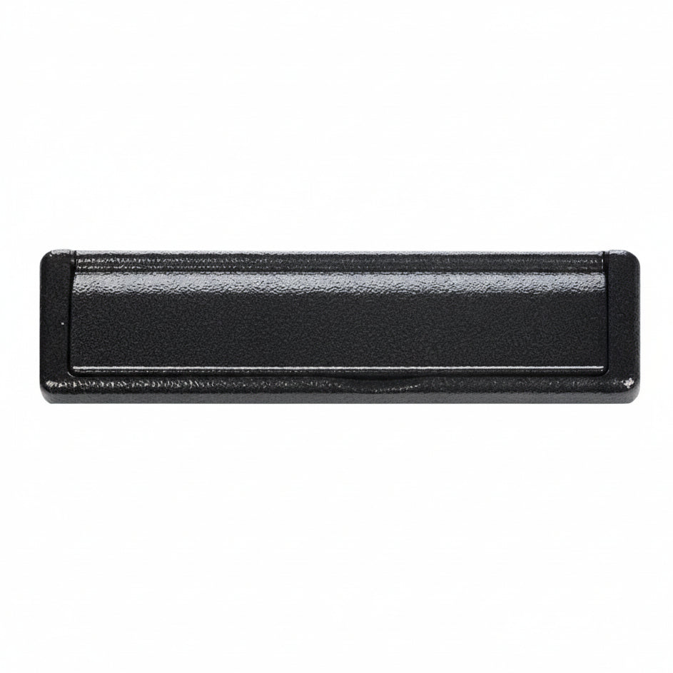 Fab and Fix Nu Mail Telescopic uPVC Letter plate 310x76mm Antique Black