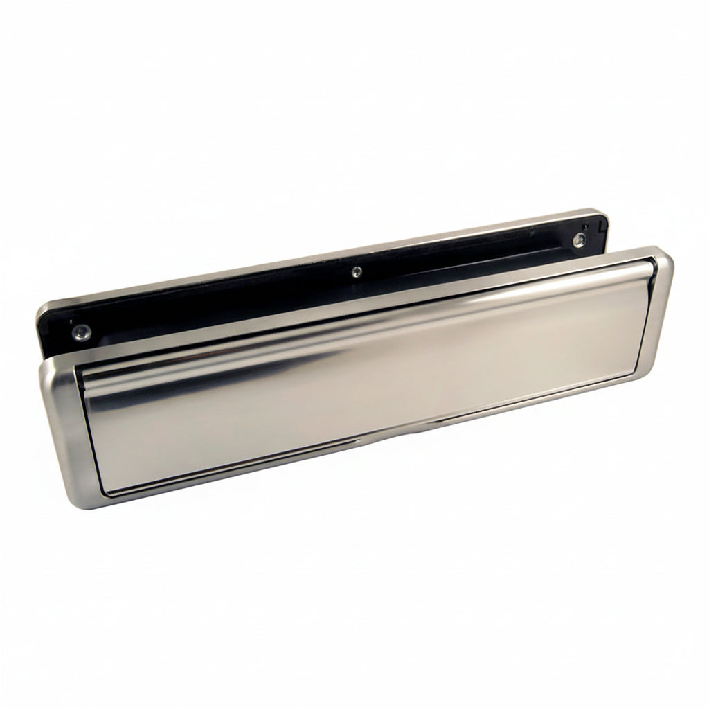 Fab and Fix Nu Mail Telescopic uPVC Letter plate 310x76mm Hardex Graphite