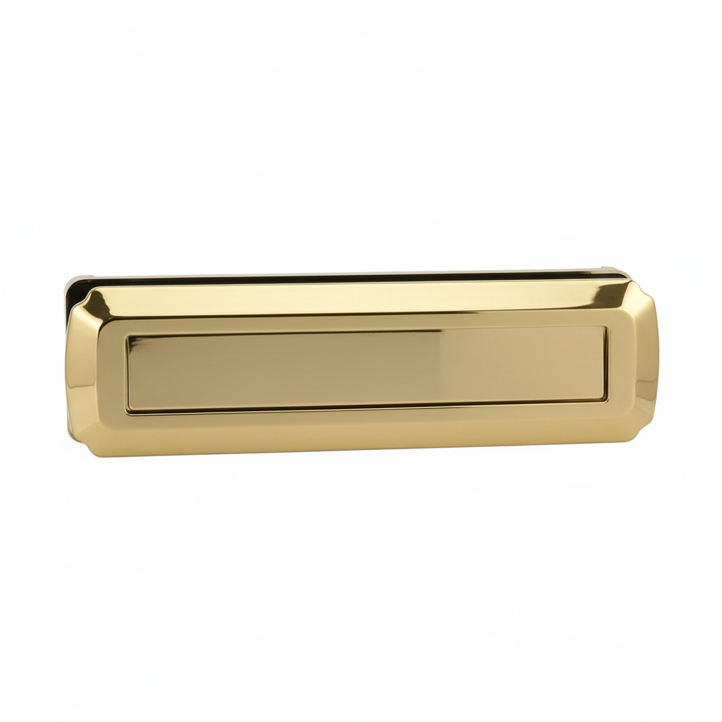 Fab and Fix Heritage Telescopic uPVC Letter plate 315mm Hardex Gold