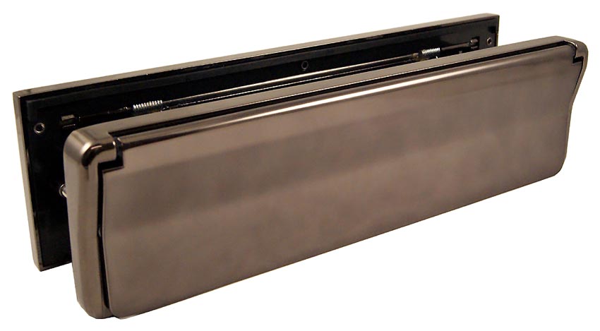 Fab and Fix Architectural Telescopic Letterplate Hardex Bronze