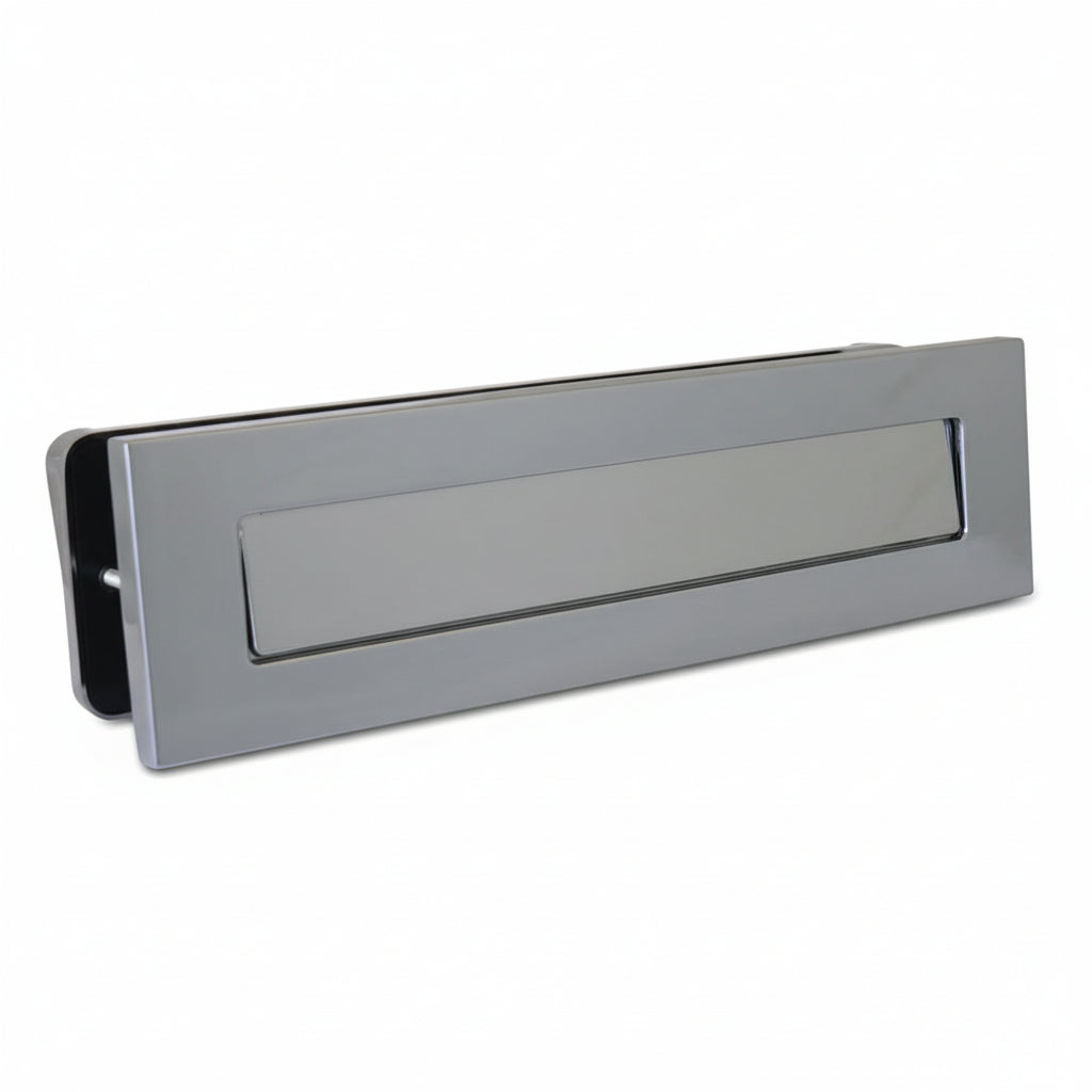 Fab and Fix Architectural Telescopic uPVC Letter plate Hardex Graphite