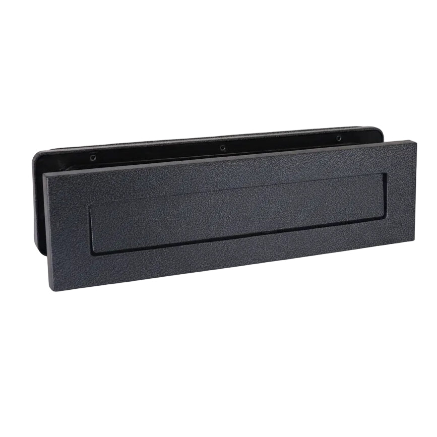 Fab and Fix Architectural Telescopic uPVC Letter plate Antique Black