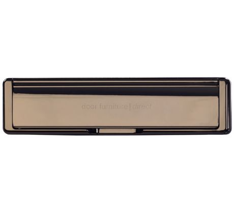 Fab and Fix Nu Mail Telescopic Letterplate 310x76mm Hardex Bronze