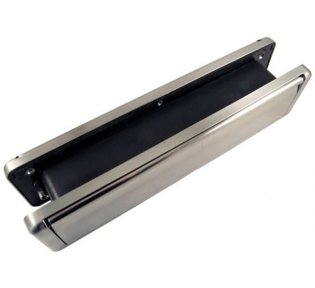 Fab and Fix Nu Mail Telescopic Letterplate 310x76mm Hardex Graphite