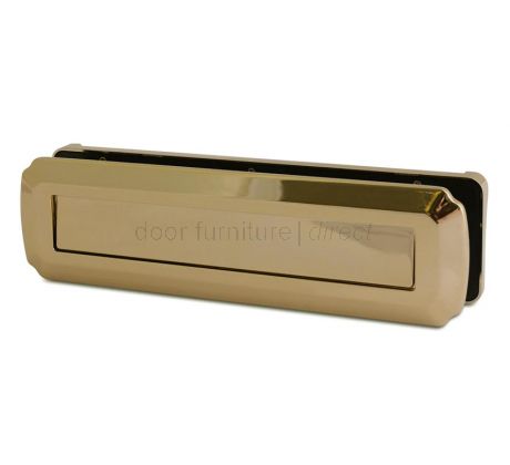 Fab and Fix Heritage Telescopic Letterplate 315mm Hardex Gold