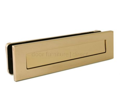 Fab and Fix Architectural Telescopic Letterplate Hardex Gold