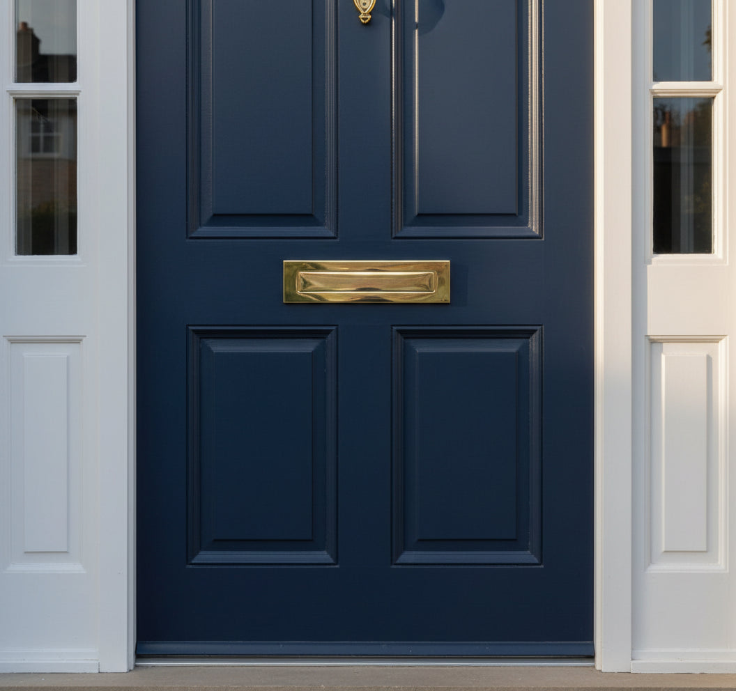 Fab and Fix Architectural Telescopic Letterplate Hardex Gold