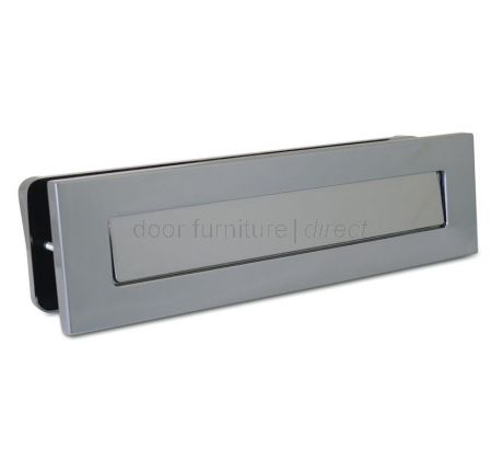 Fab and Fix Architectural Telescopic Letterplate Hardex Graphite