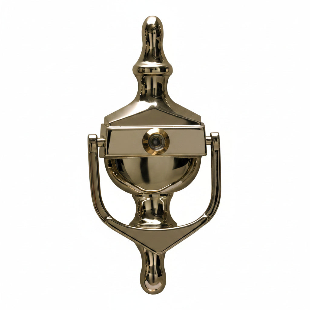 Fab&Fix Victorian Hardex Gold Urn uPVC Door Knocker 162x76mm