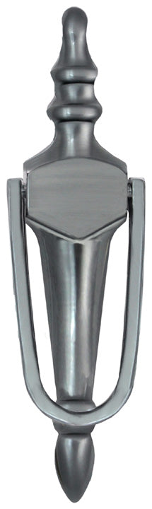Fab&Fix Victorian Hardex Graphite Slim Face Fix Urn uPVC Door Knocker 200x55mm