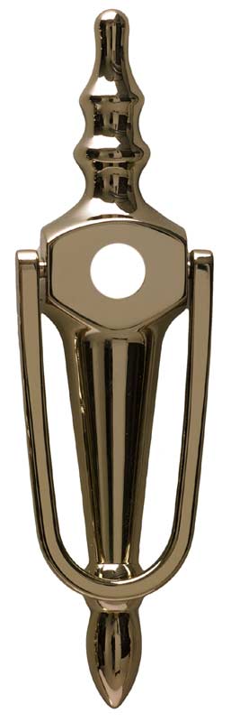 Fab&Fix Victorian Hardex Gold Slim Urn uPVC Door Knocker 200x55mm