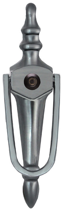 Fab&Fix Victorian Hardex Graphite Slim Face Fix Urn uPVC Door Knocker 200x55mm