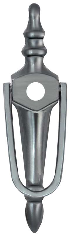 Fab&Fix Victorian Hardex Graphite Slim Face Fix Urn uPVC Door Knocker 200x55mm