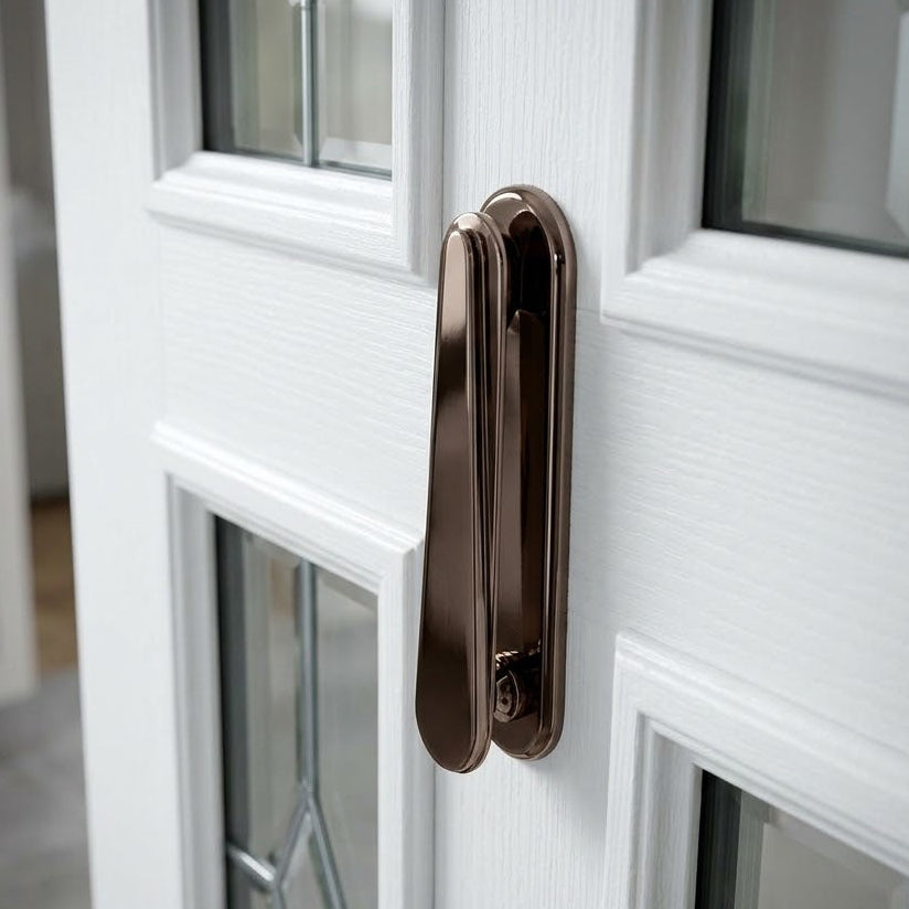Fab and Fix Hardex Bronze Contemporary uPVC Door Knocker