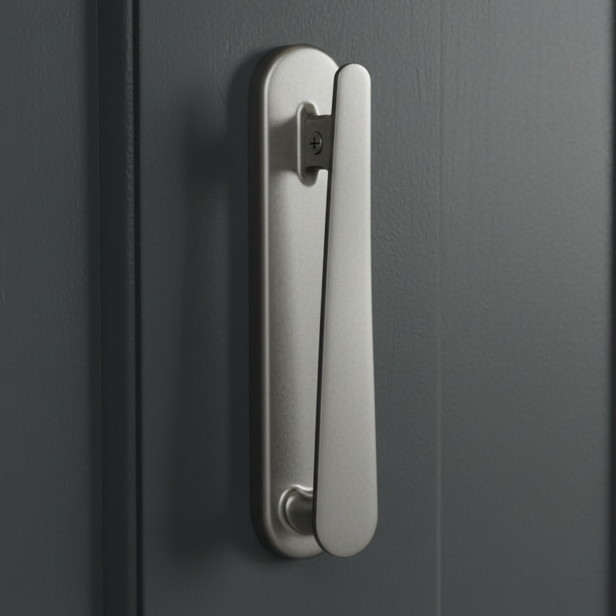 Fab and Fix Hardex Graphite Contemporary uPVC Door Knocker